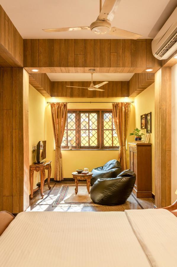 Вилла Casa Amarela - Lux Portuguese 4Bhk In North Goa Альто-Порворим Экстерьер фото